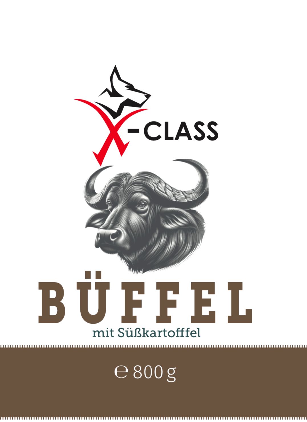 Büffel mit Süßkartoffel