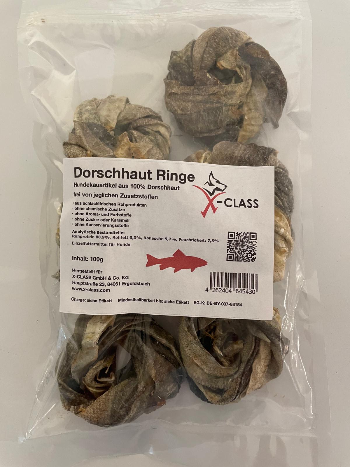 Dorschhaut Ringe