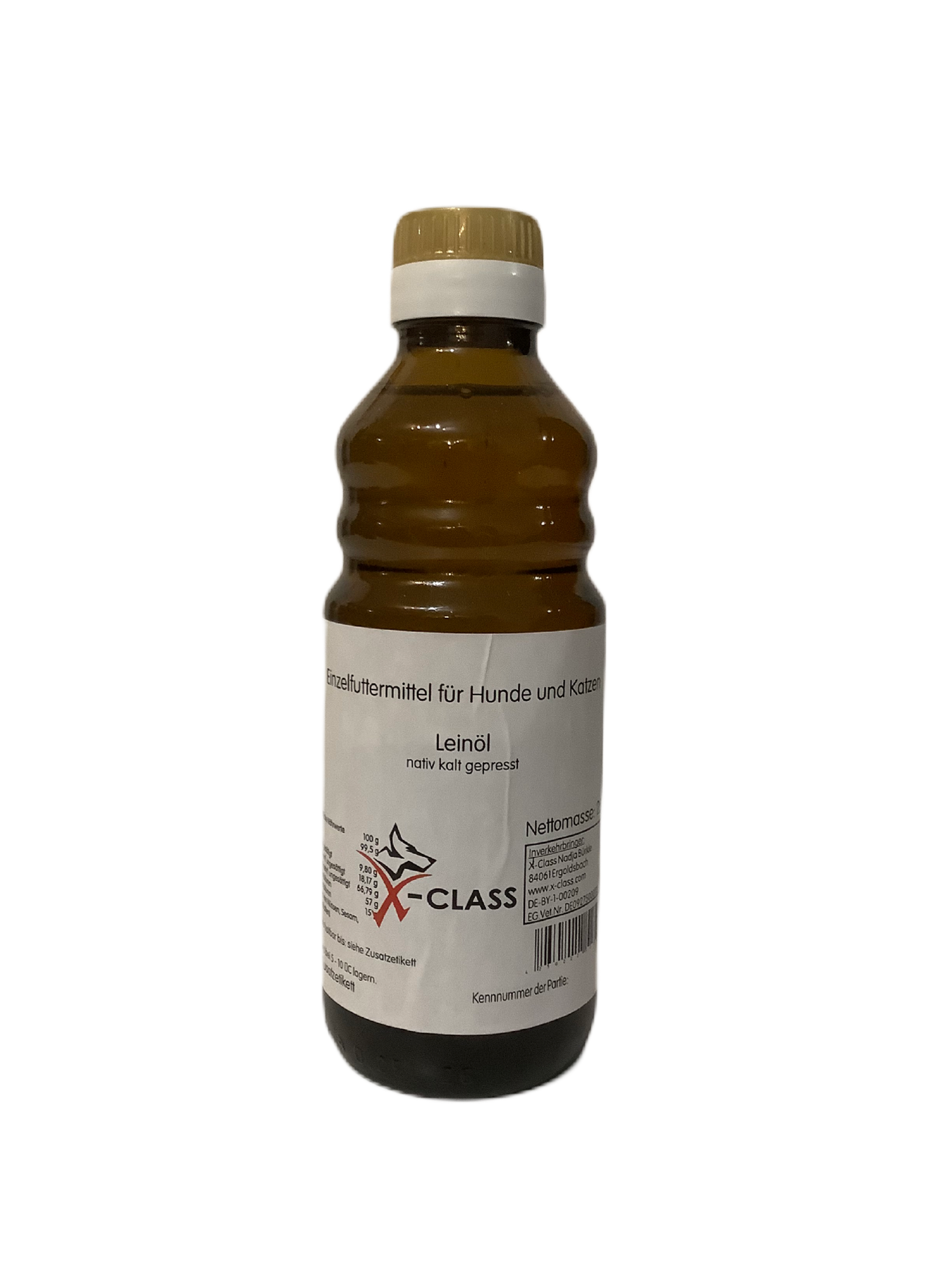 Leinöl, kaltgepresst, 250ml
