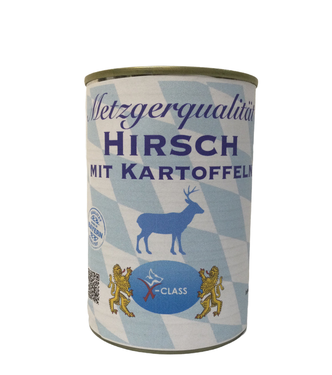 Metzgerqualität Hirsch mit Kartoffeln