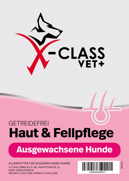 X-CLASS Vet+ Haut- & Fellpflege