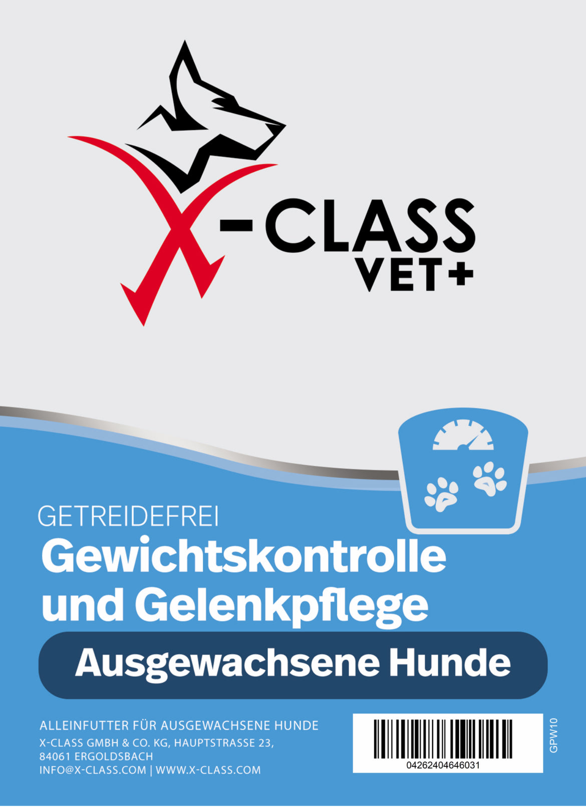 X-CLASS Vet+ Gewichtskontrolle und Gelenkpflege