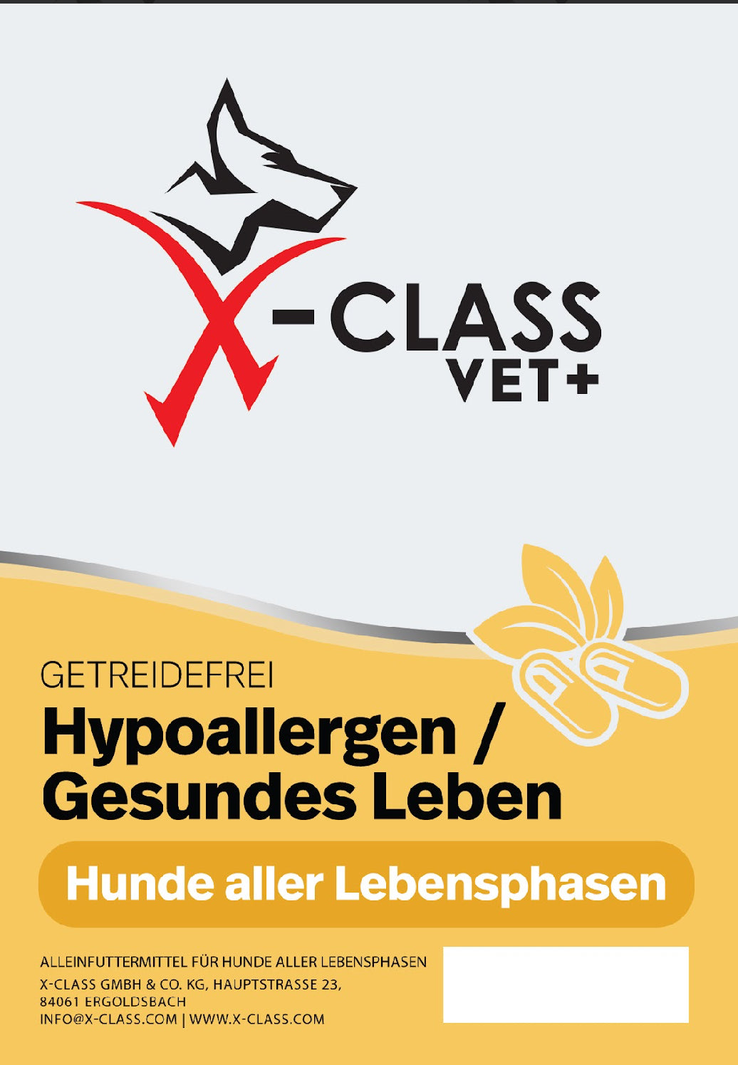 X-CLASS VET+ Hypoallergen / Gesundes Leben