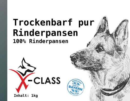 Trockenbarf pur Rinderpansen