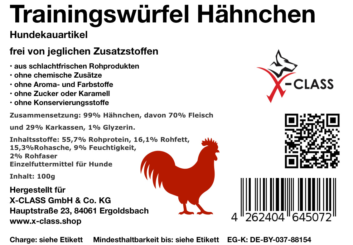 Trainingssnack Hähnchen