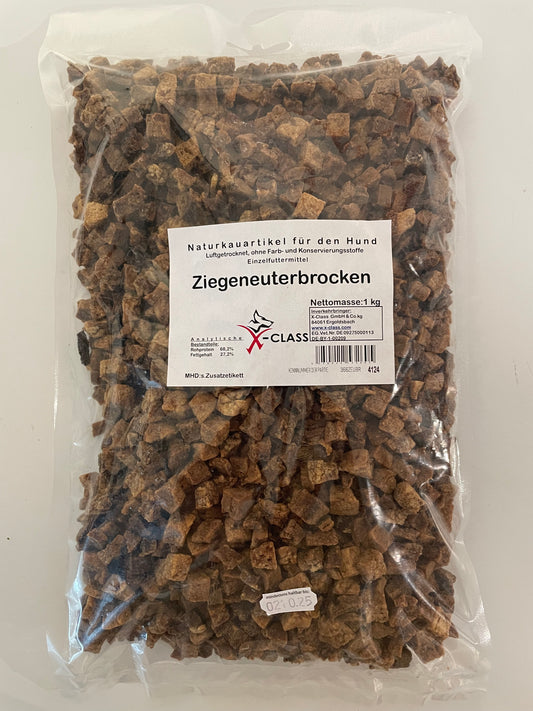 Ziegeneuterbrocken, luftgetrocknet. 1kg