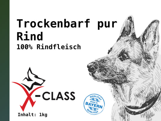 Trockenbarf pur Rind