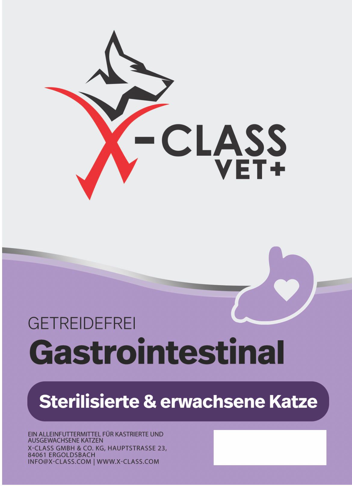 X-CLASS Vet+ Cat Gastrointestinal