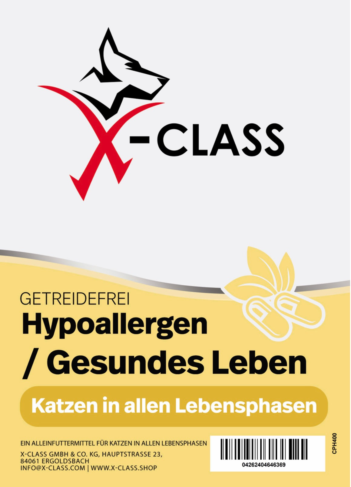 X-CLASS Vet+ Cat Hypoallergen / Gesundes Leben