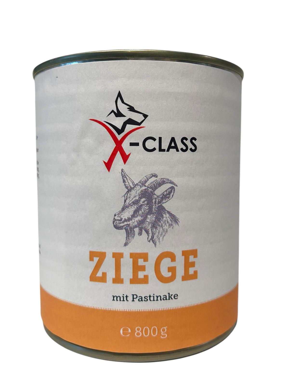 Ziege mit Pastinake