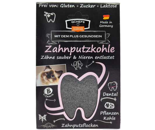 Zahnputzkohle Katze