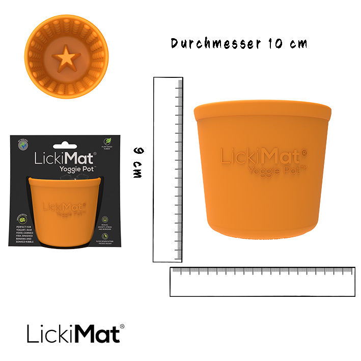 LickiDental Bundle Yoggie Pot