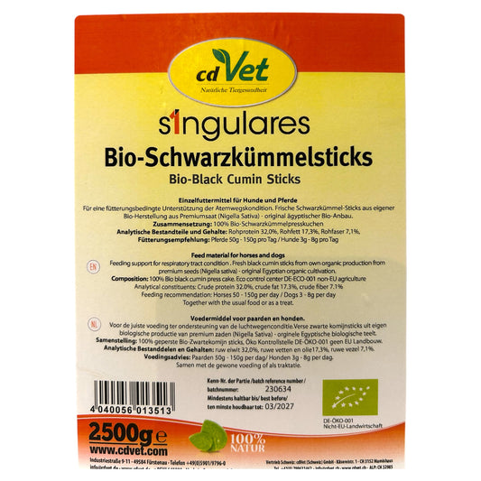 Singulares Bio-Schwarzkümmelsticks 2,5kg