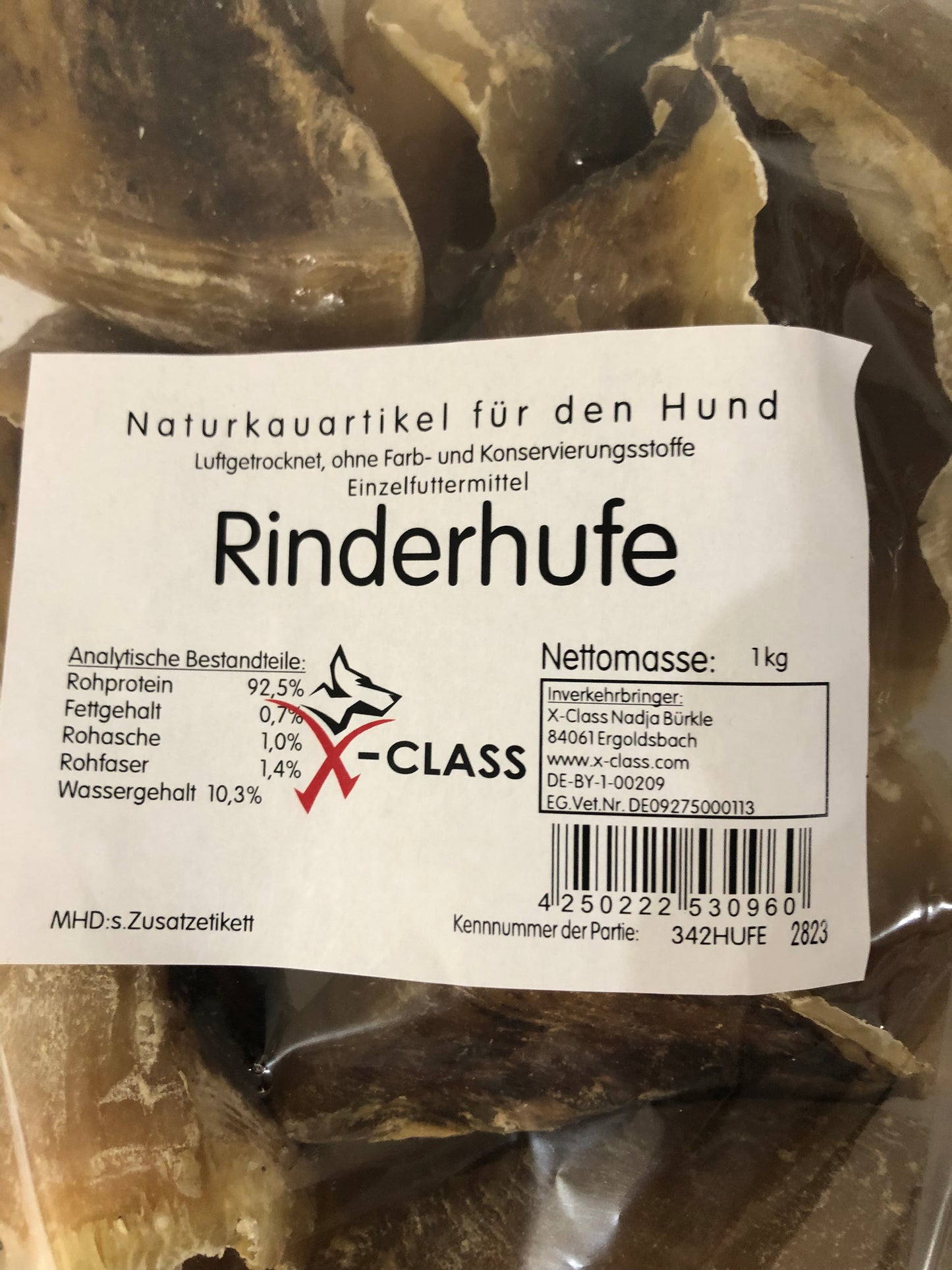 Rinderhufe, 1kg