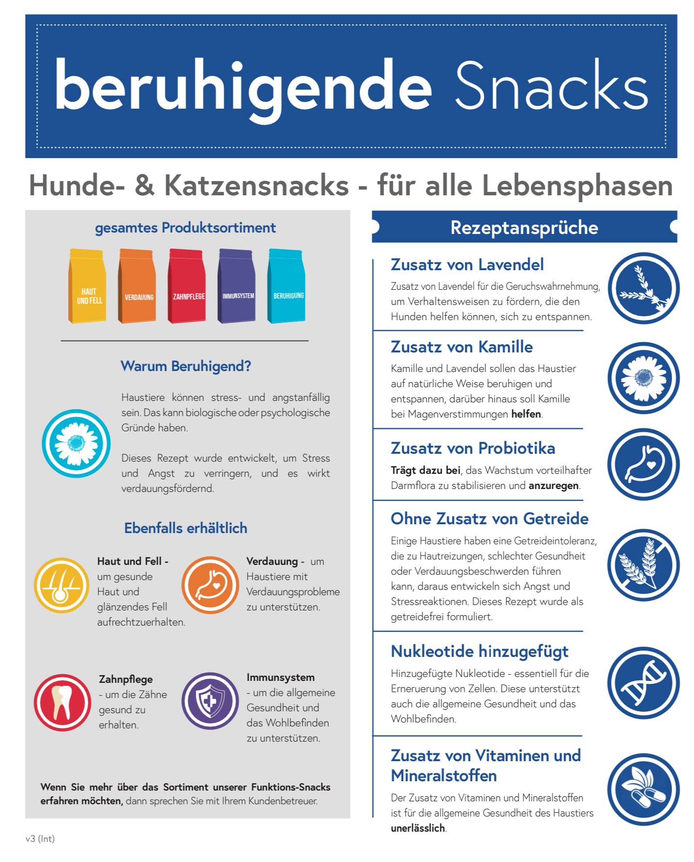 Beruhigende Snacks  70g