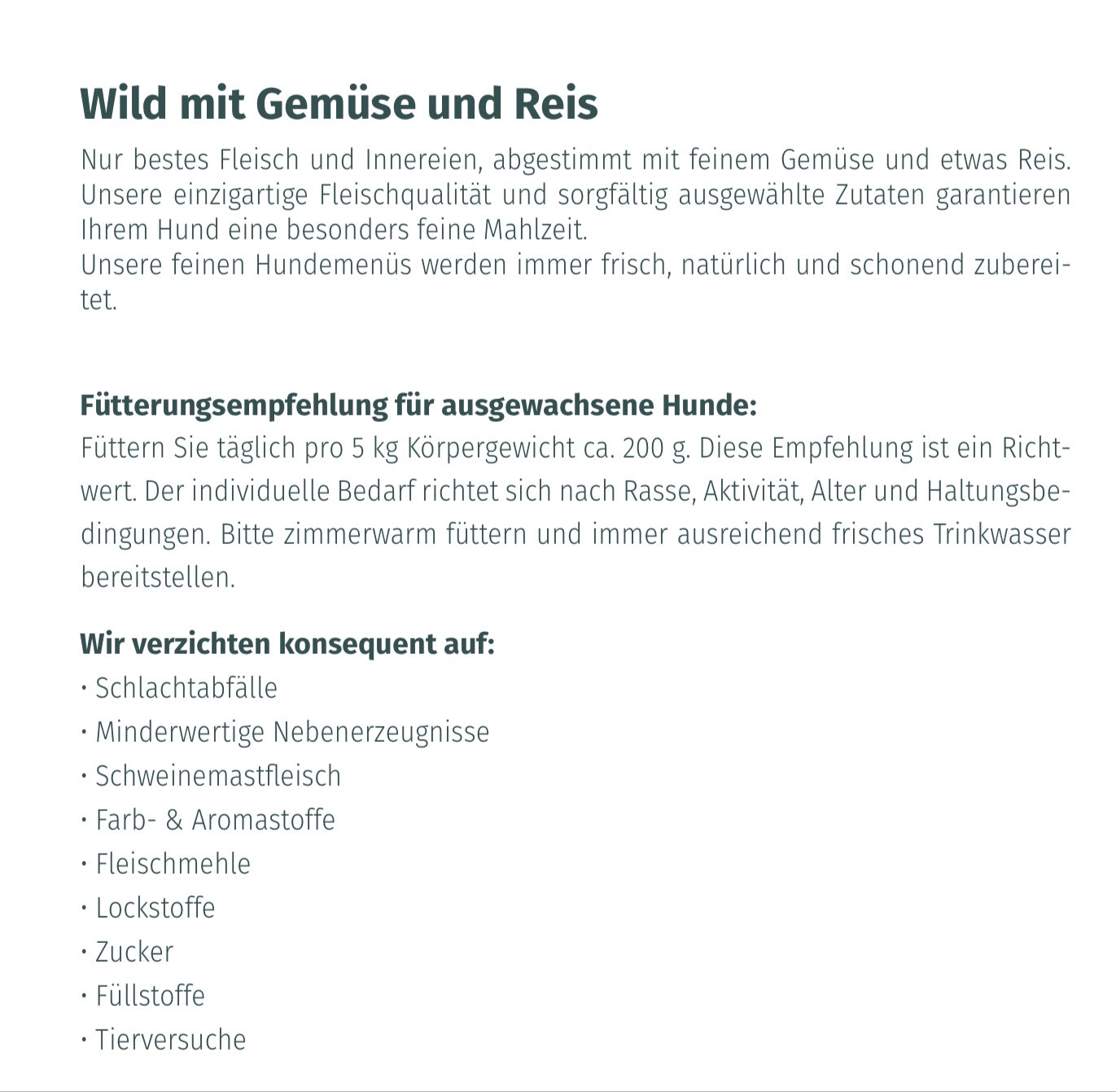 Wild mit Gemüse und Reis