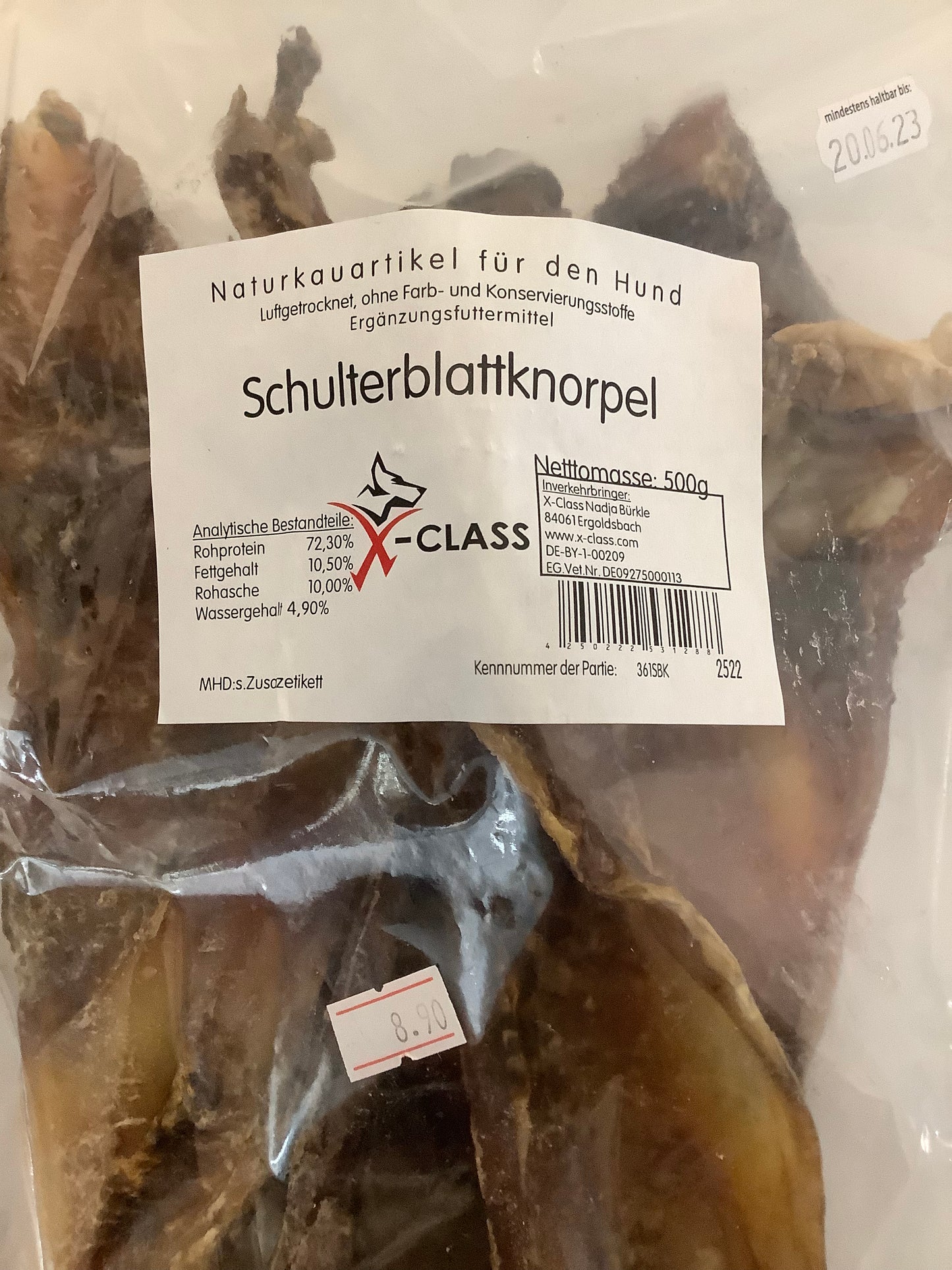 Schulterblattknorpel