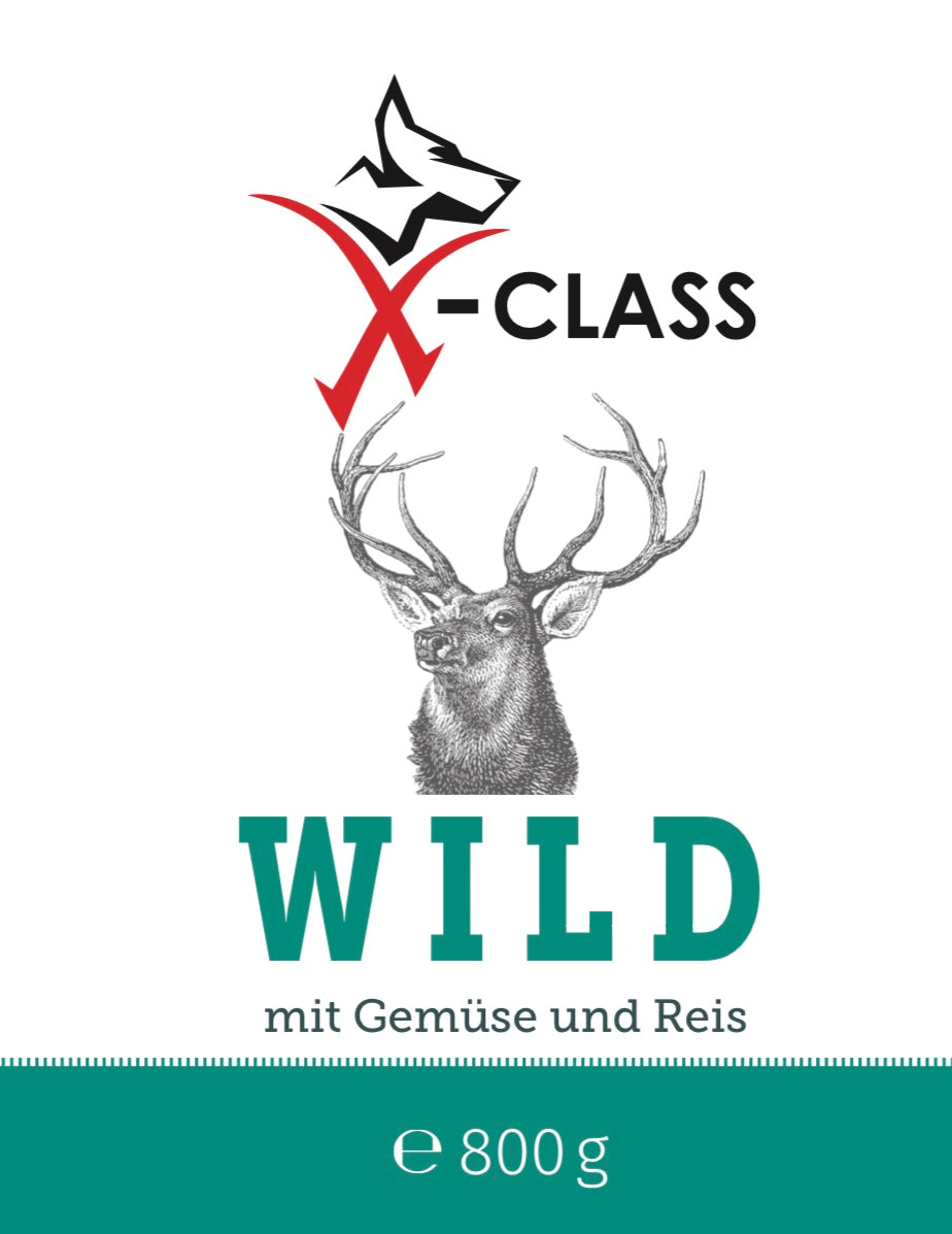 Wild mit Gemüse und Reis