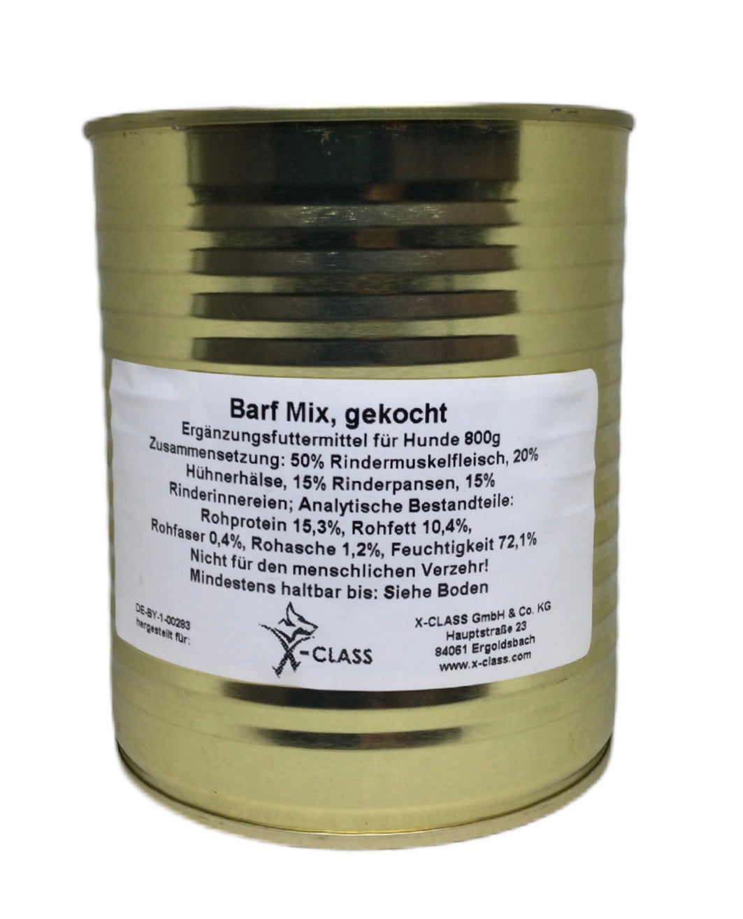 Metzgerqualität BARF Mix, gekocht