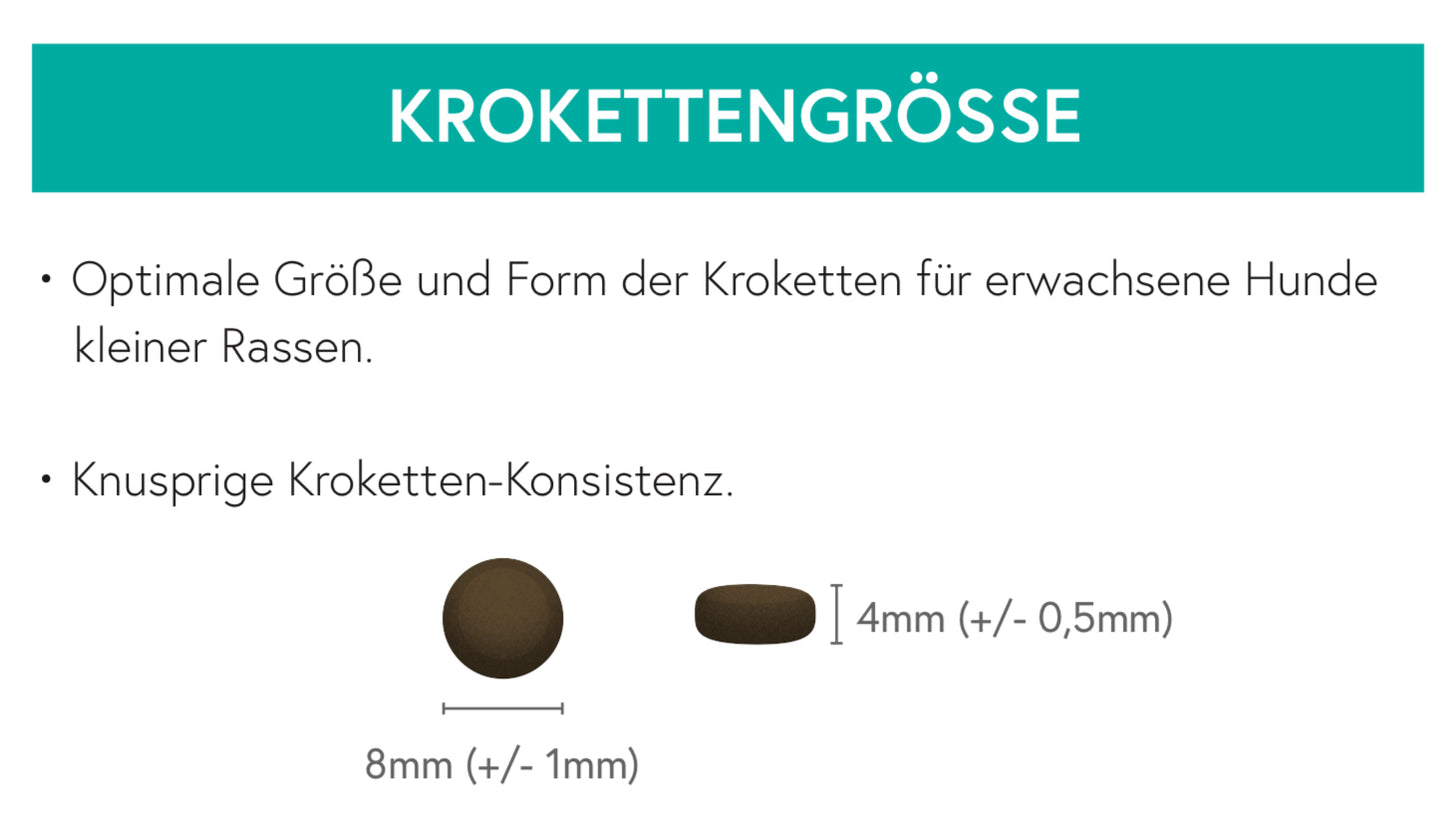 Getreidefrei Huhn mit Süßkartoffel und Kräuter für kleine Hunde