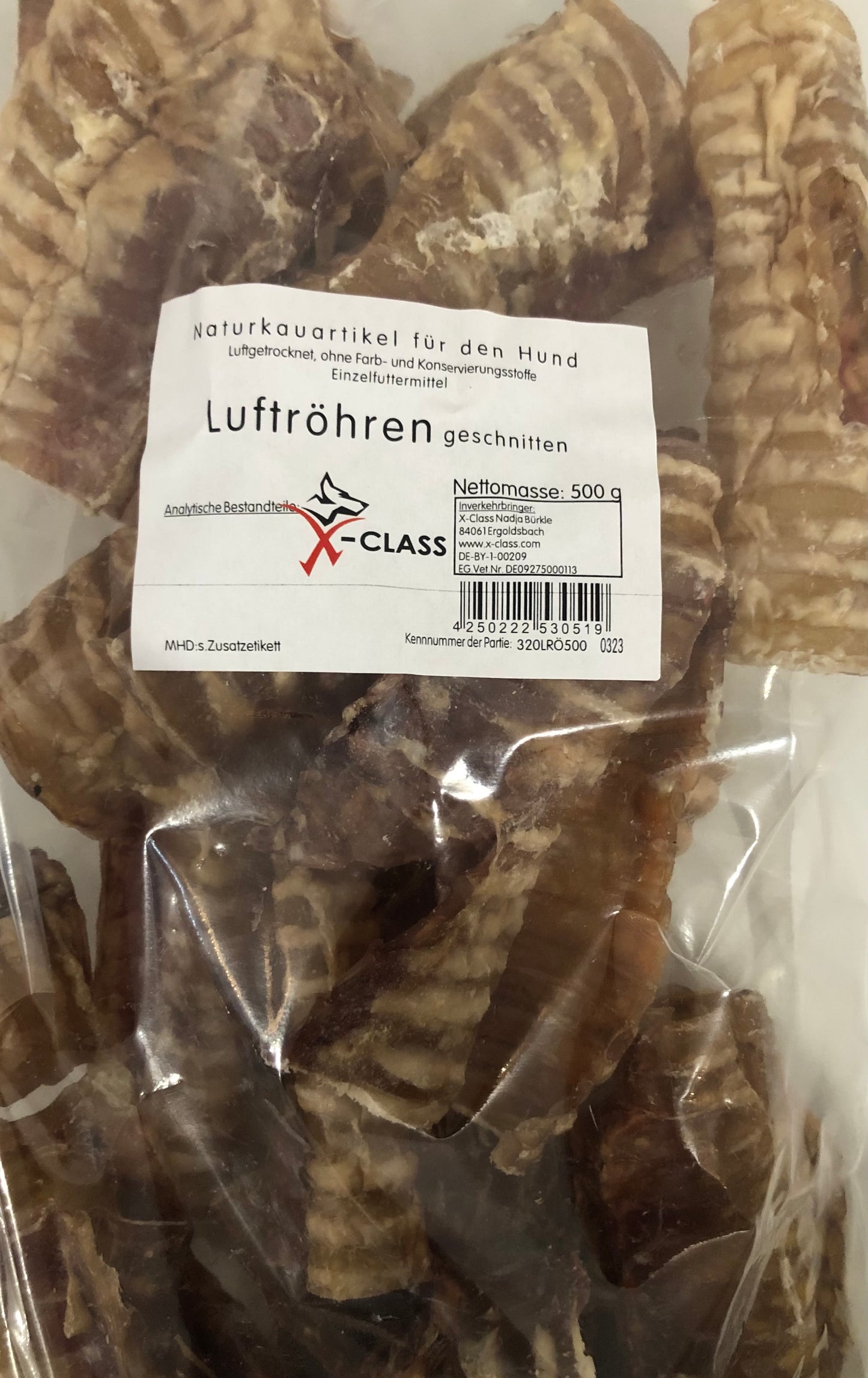 Luftröhren geschnitten (Strossen)