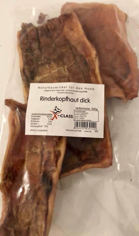 Rinderkopfhaut, dick