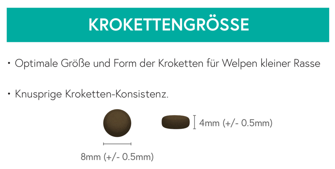 Getreidefrei Truthahn mit Ente, Süßkartoffel, Dill und Kamille für Welpen - kleine Hunde