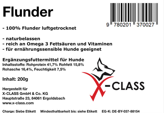 Flunder, getrocknet, 200g