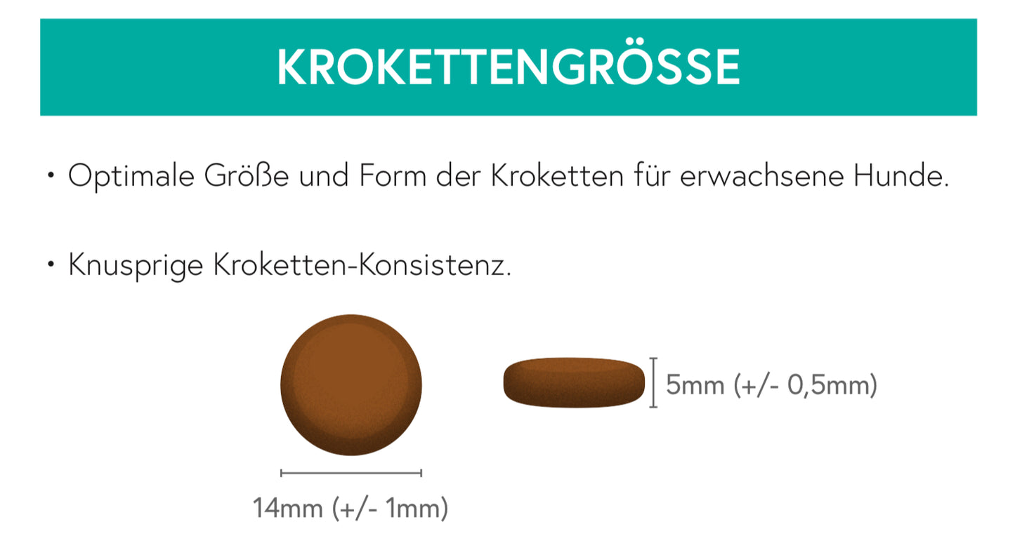 Getreidefrei Huhn mit Süßkartoffel und Kräuter für ausgewachsene Hunde