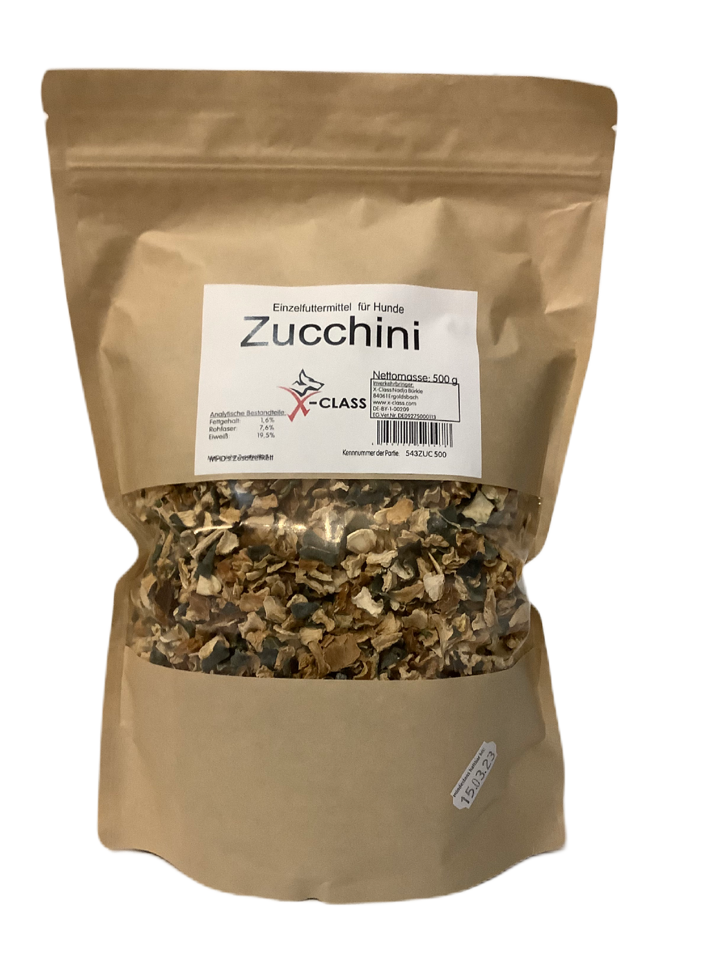 Zucchini, getrocknet, 500g