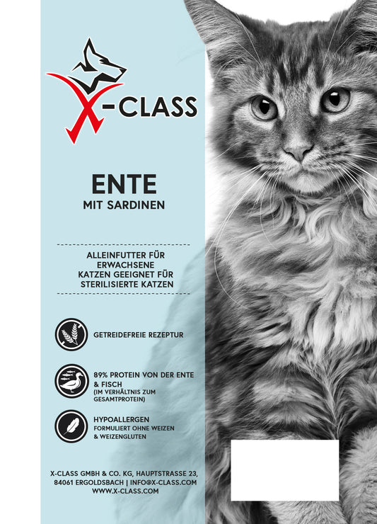 Connoisseur Cat Ente mit Sardinen