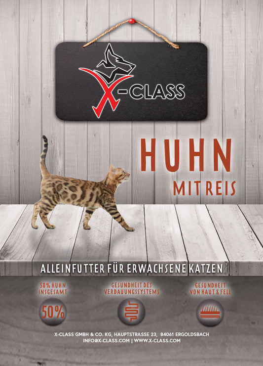 Super Premium Cat Huhn mit Reis