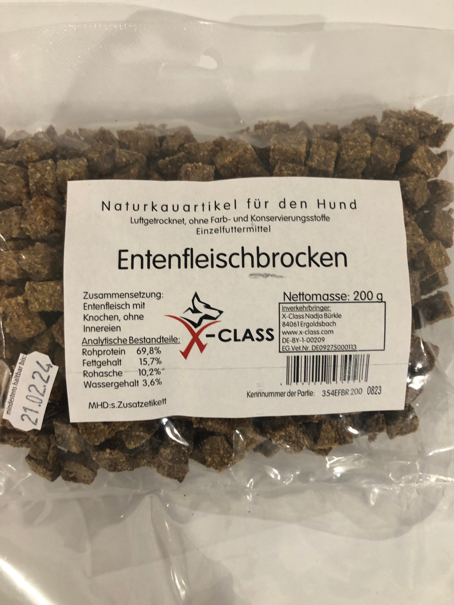 Entenfleischbrocken, 200g