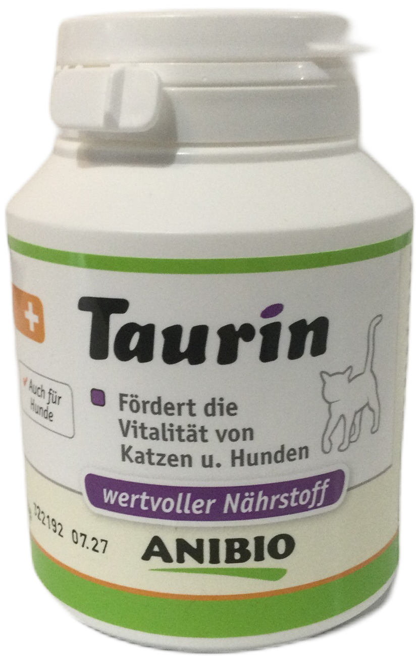 ANIBIO Taurin für Hunde und Katzen, 130g