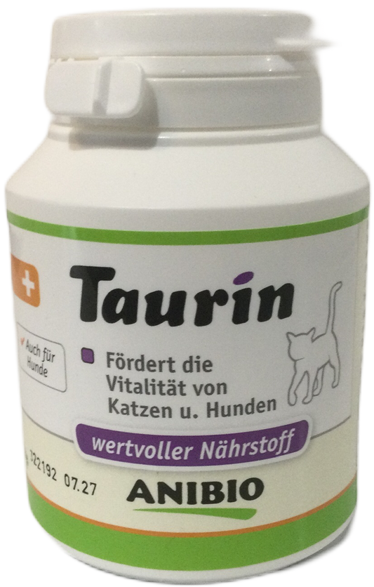 ANIBIO Taurin für Hunde und Katzen, 130g