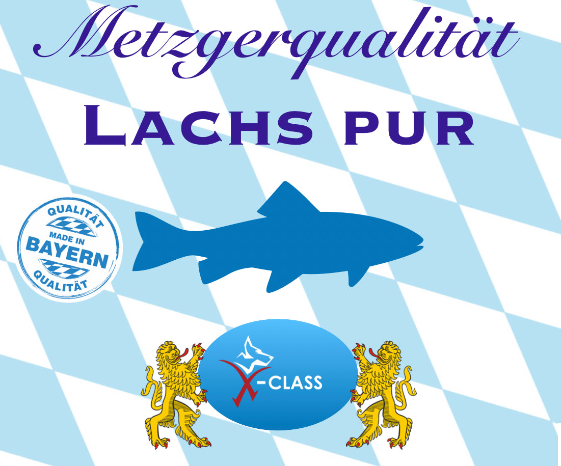 Metzgerqualität Lachs pur