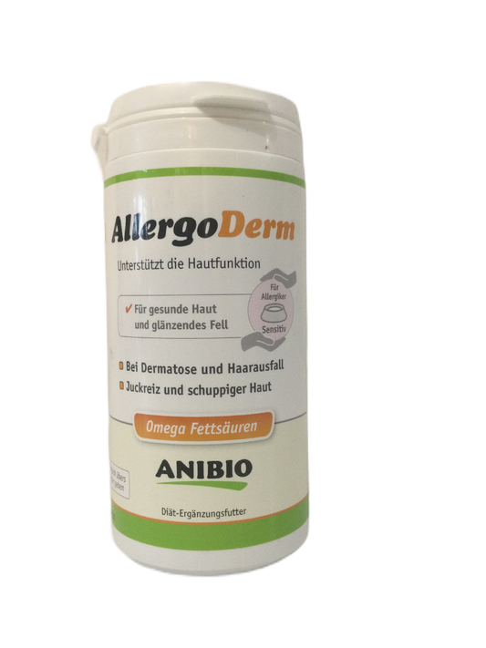 ANIBIO AllergoDerm Unterstützt die Hautfunktion, 150g