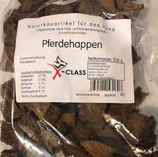 Pferdehappen, getrocknet, 250g