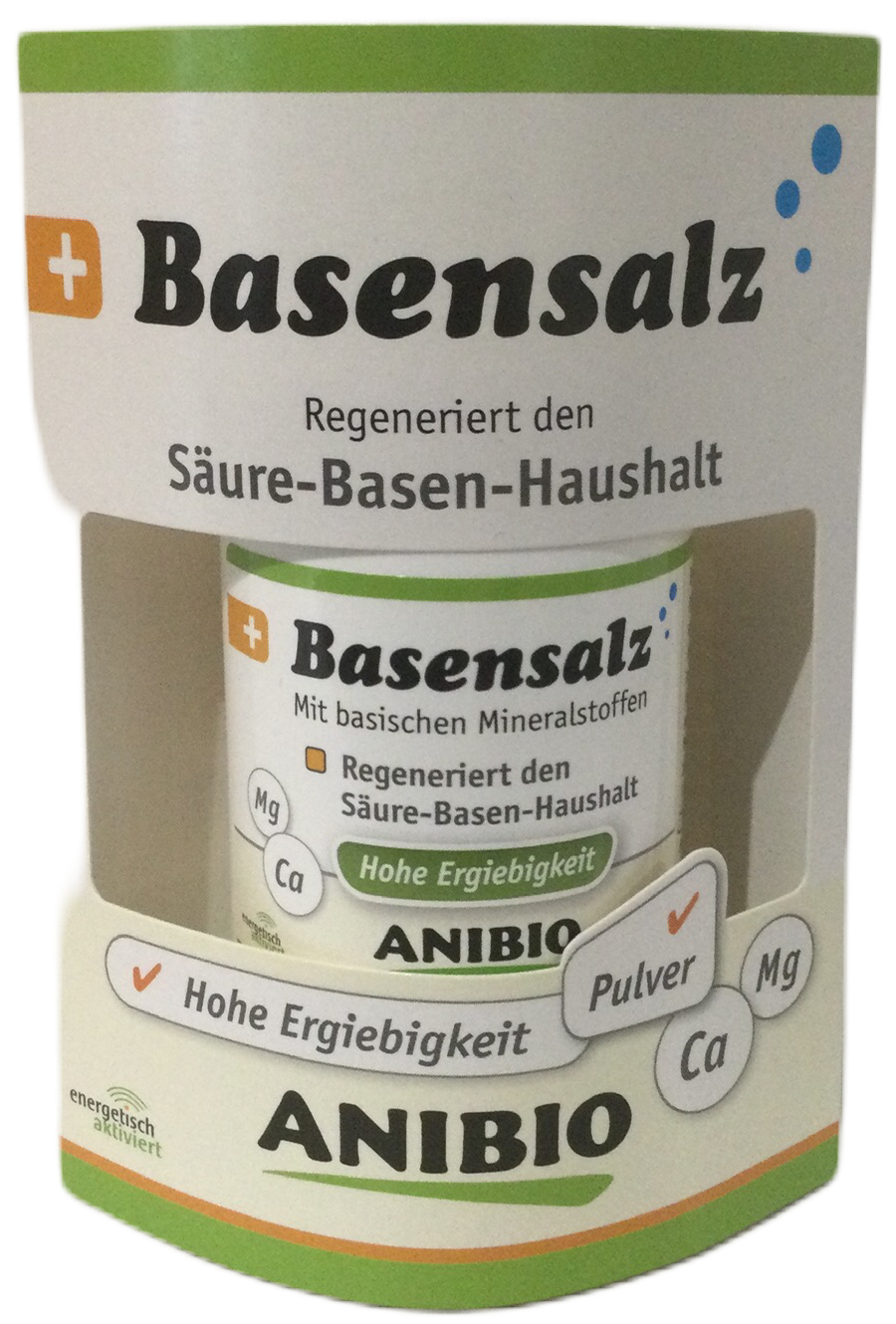 ANIBIO Basensalz für Hunde und Katzen, 40g