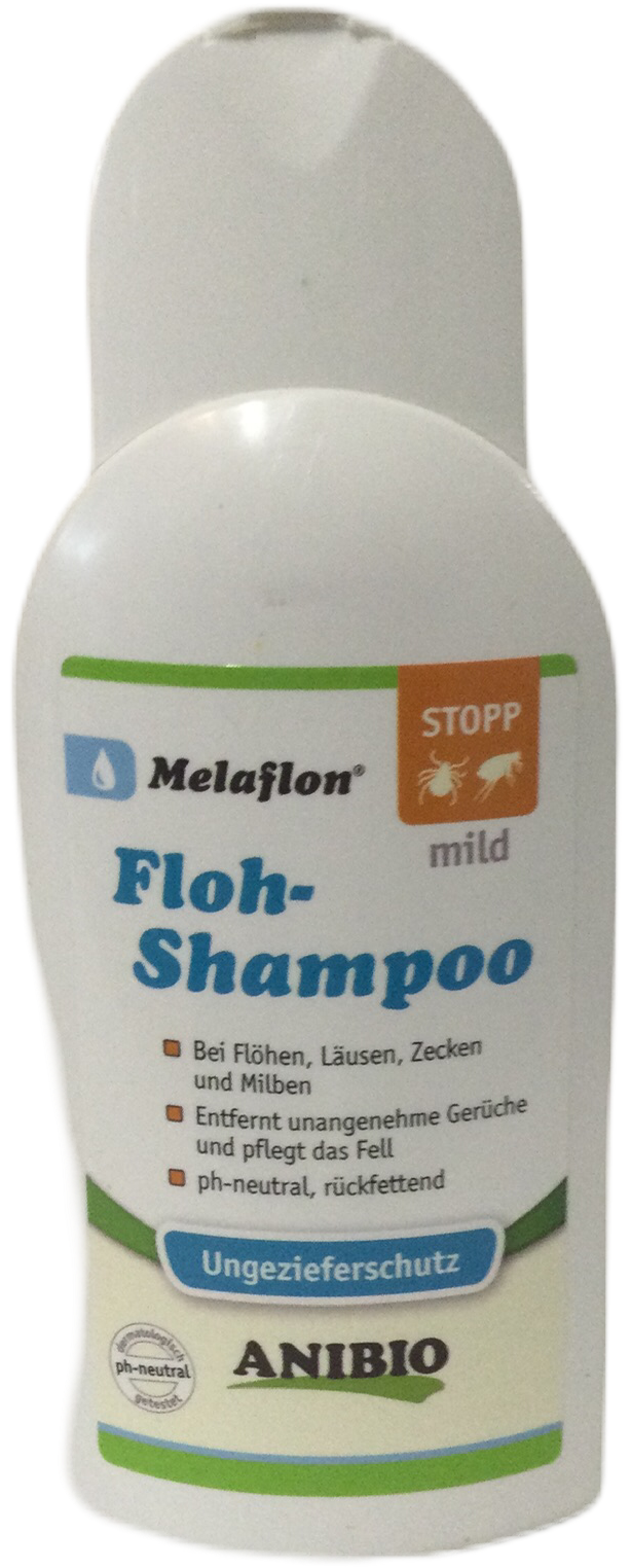 ANIBIO Floh-Shampoo Bei Flöhen, Läusen, Zecken und Milben, 250ml