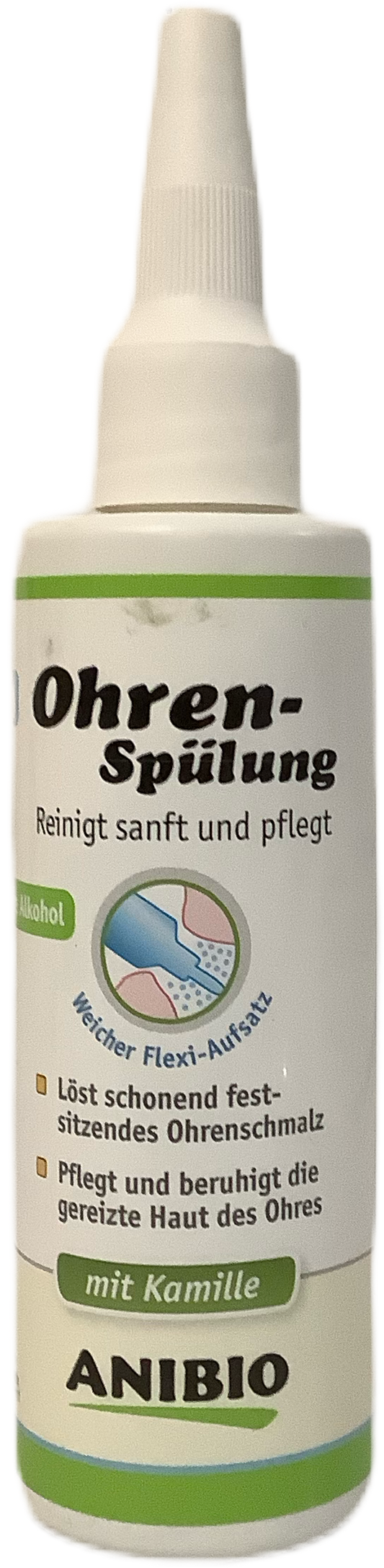 ANIBIO Ohren-Spülung - die sanfte Reinigung und Pflege, 125ml