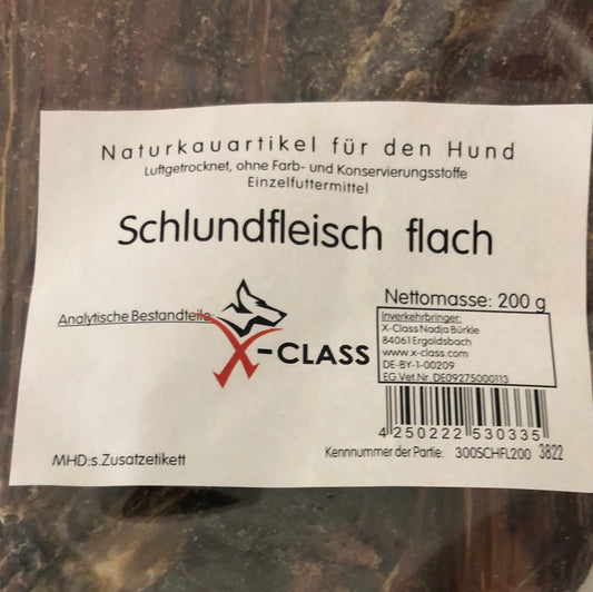 Schlundfleisch, flach